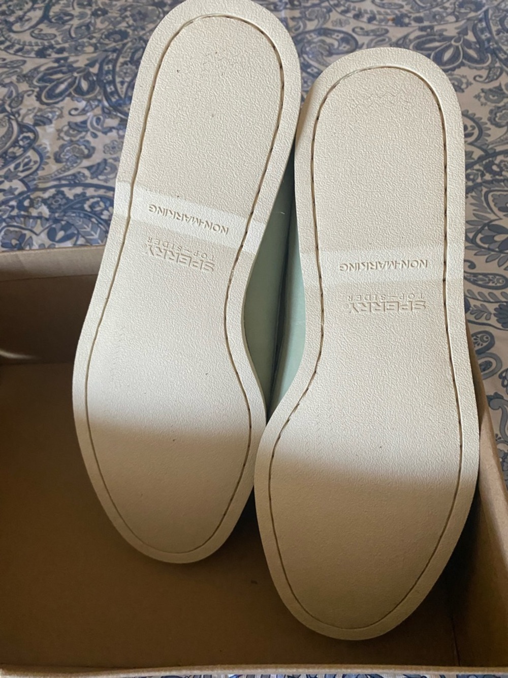 NWT Sperry Gold Cup Authentic Original Nubuck Green boat shoes STS24015 10.5 - Picture 4 of 5